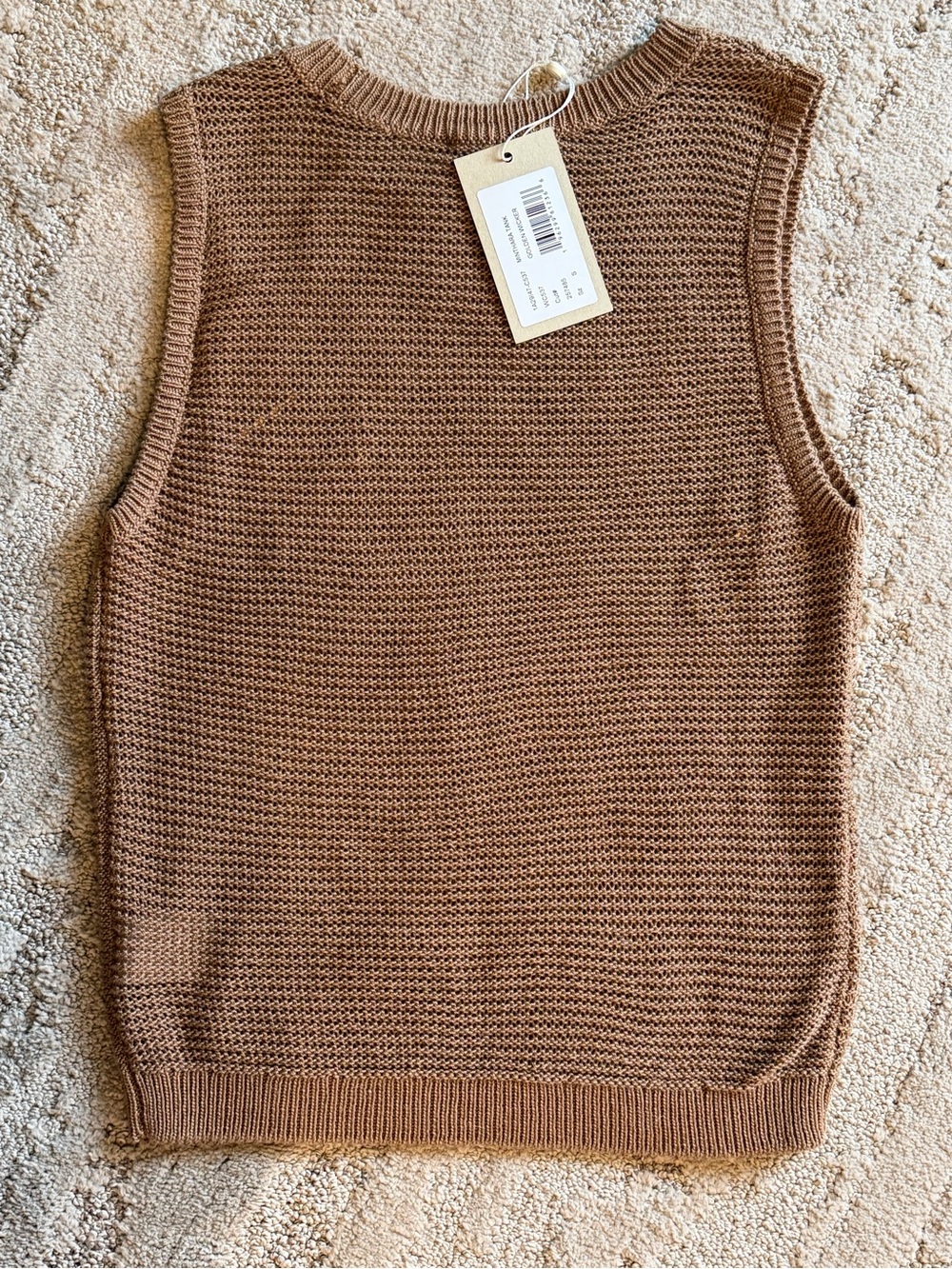 Paige Minthara Tank in Golden Wicker